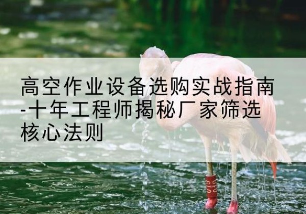 赛罕剪叉式升降机厂家-高空作业设备选购实战指南-十年工程师揭秘厂家筛选核心法则